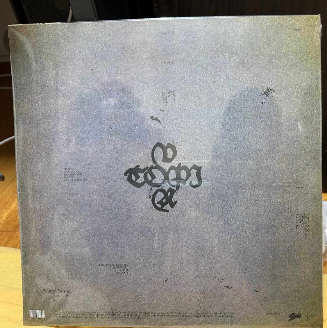 Travis scott 트래비스 스캇 Utopia LP 상품이미지2