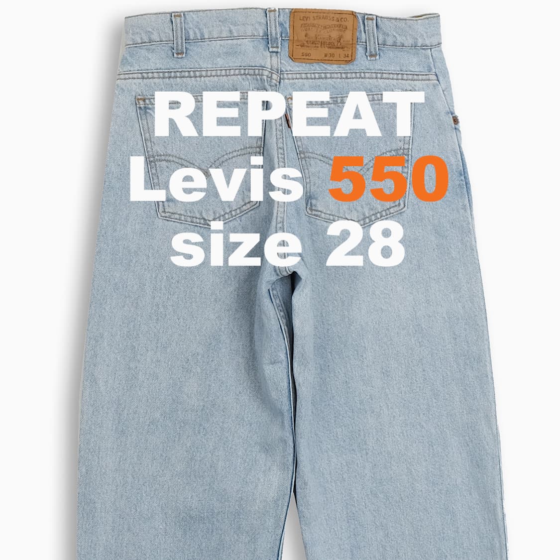 리바이스 550 오렌지탭 90s 28 사이즈 OR5503023 상품이미지1