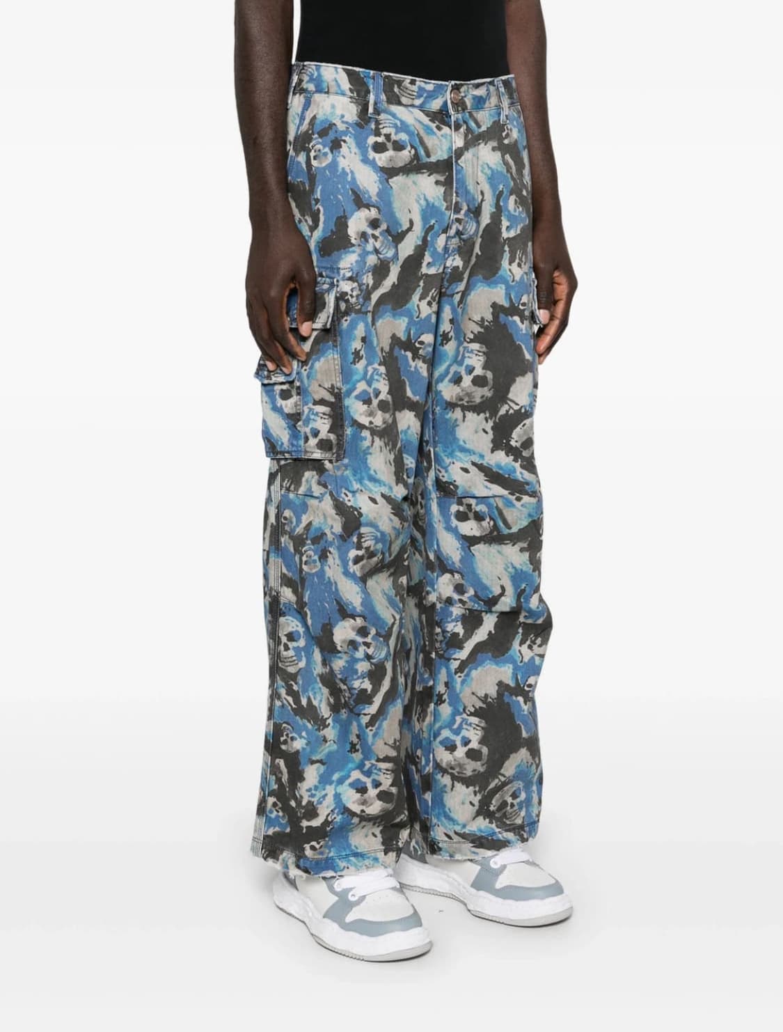 Erl skull pants(blue) 상품이미지2