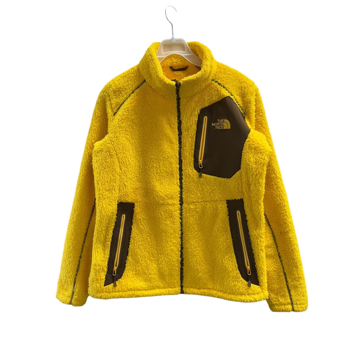 [L] 노스페이스 우먼 옐로우 플리스 상품이미지3