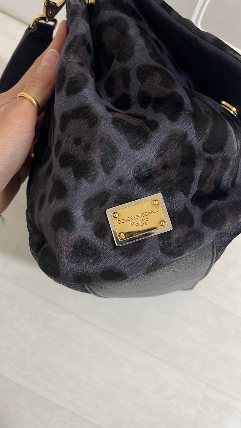 돌체앤가바나 송치 숄더백 정품  상품이미지4