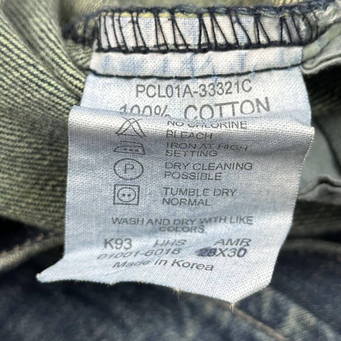 리바이스 오리지널 엔지니어드 데님팬츠 (38인치) 상품이미지7