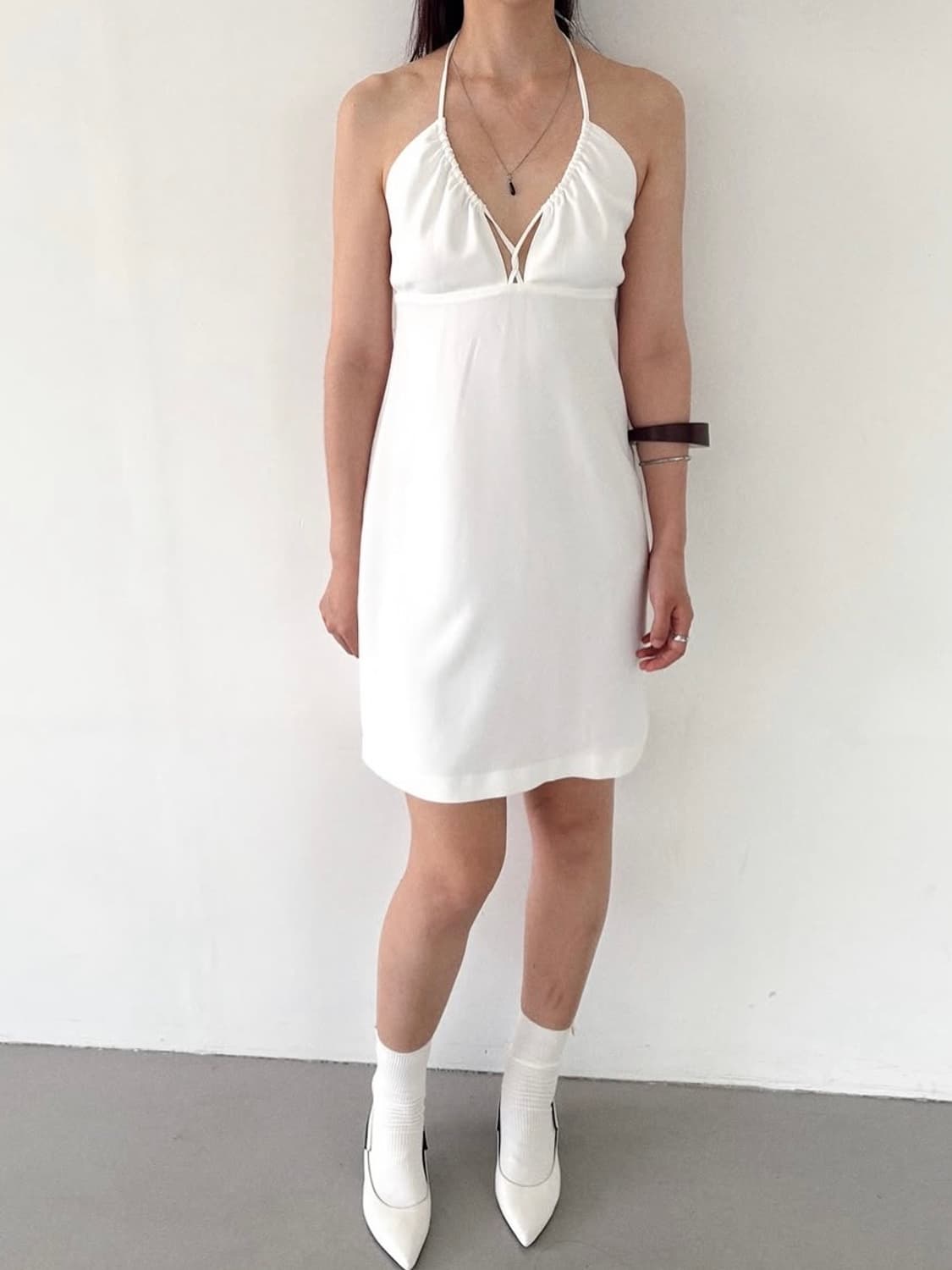 COSTUME NATIONAL Halter-neck Dress 상품이미지2