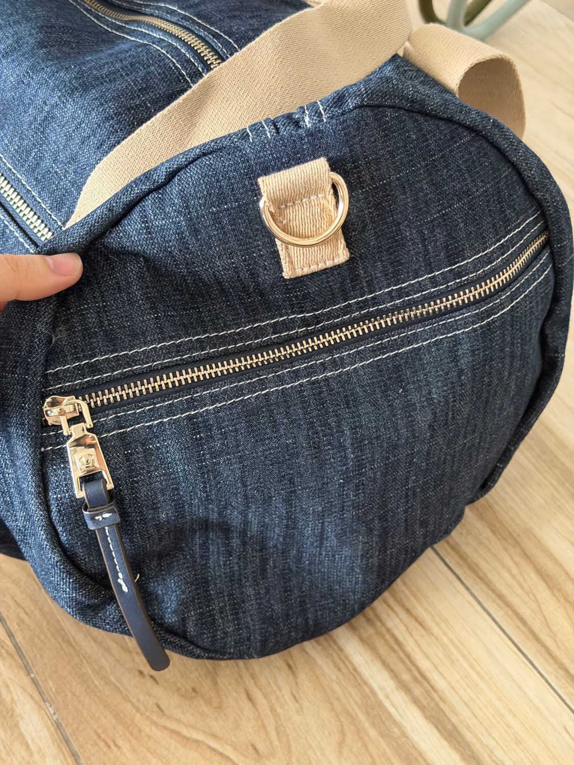 [오늘만] 트루릴리젼 보스턴백 빈티지 데님  상품이미지5