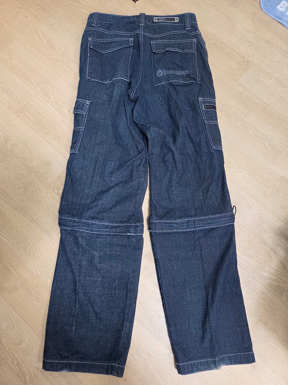 후부 투웨이 데님 카고 팬츠 32 상품이미지1