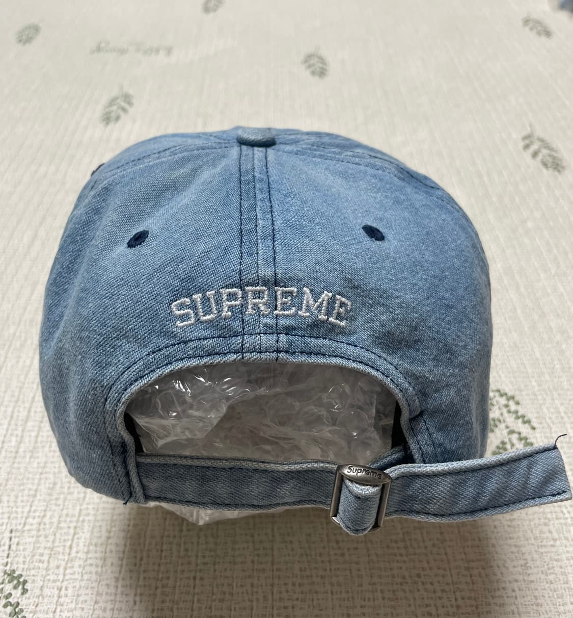 20fw 슈프림 멀티컬러 Logo 6-Panel 데님 상품이미지2