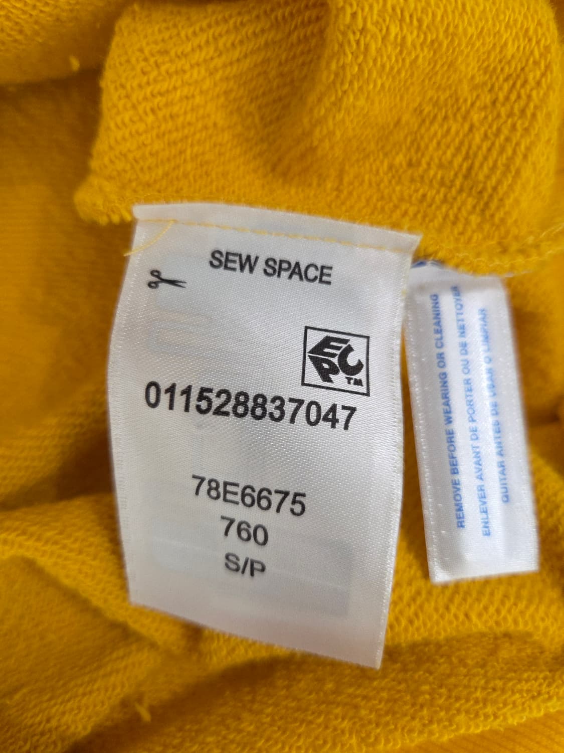 타미힐피거 시그니처 자수 옐로우 맨투맨 상품이미지8