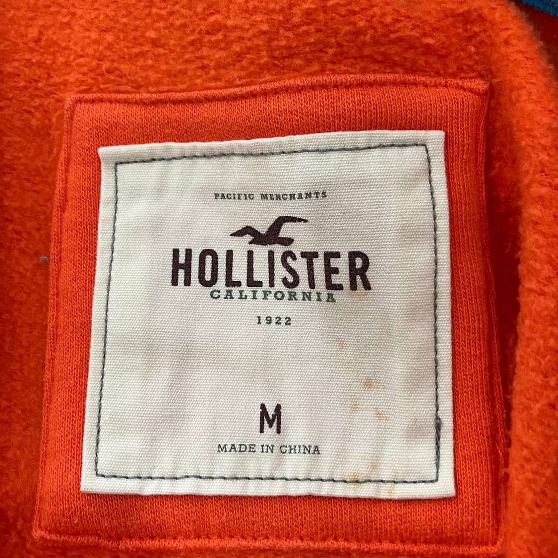 167 홀리스터 후드집업 오렌지 상품이미지2