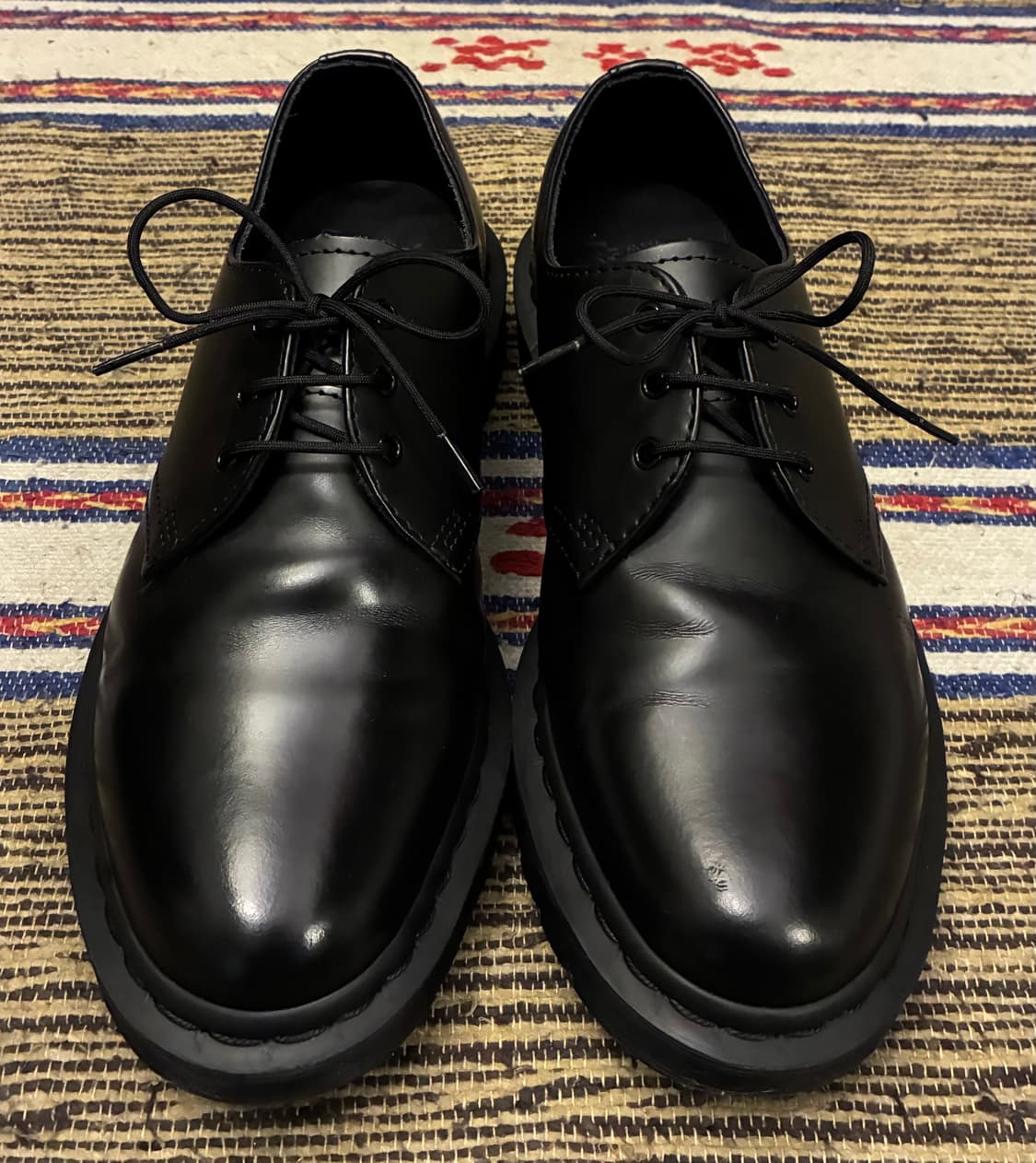 (Uk7/260)닥터마틴 1461 Mono 모노 3홀 블랙 더비슈즈 상품이미지2