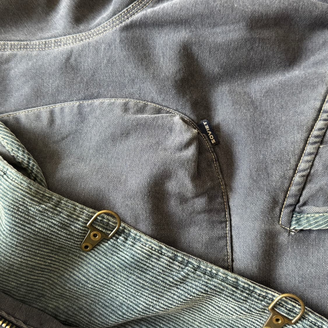 SOVIET 캔버스 파이어맨워크자켓 상품이미지3