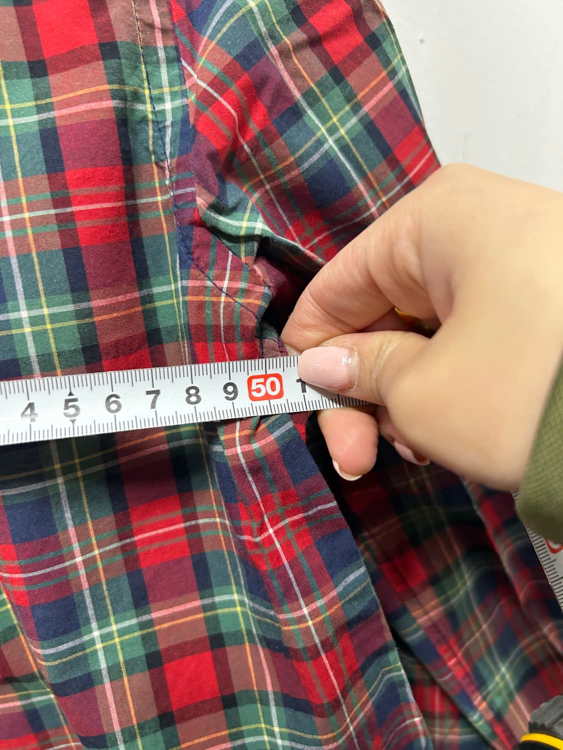 랄프로렌 폴로 체크 남성 남방 셔츠 M  상품이미지4