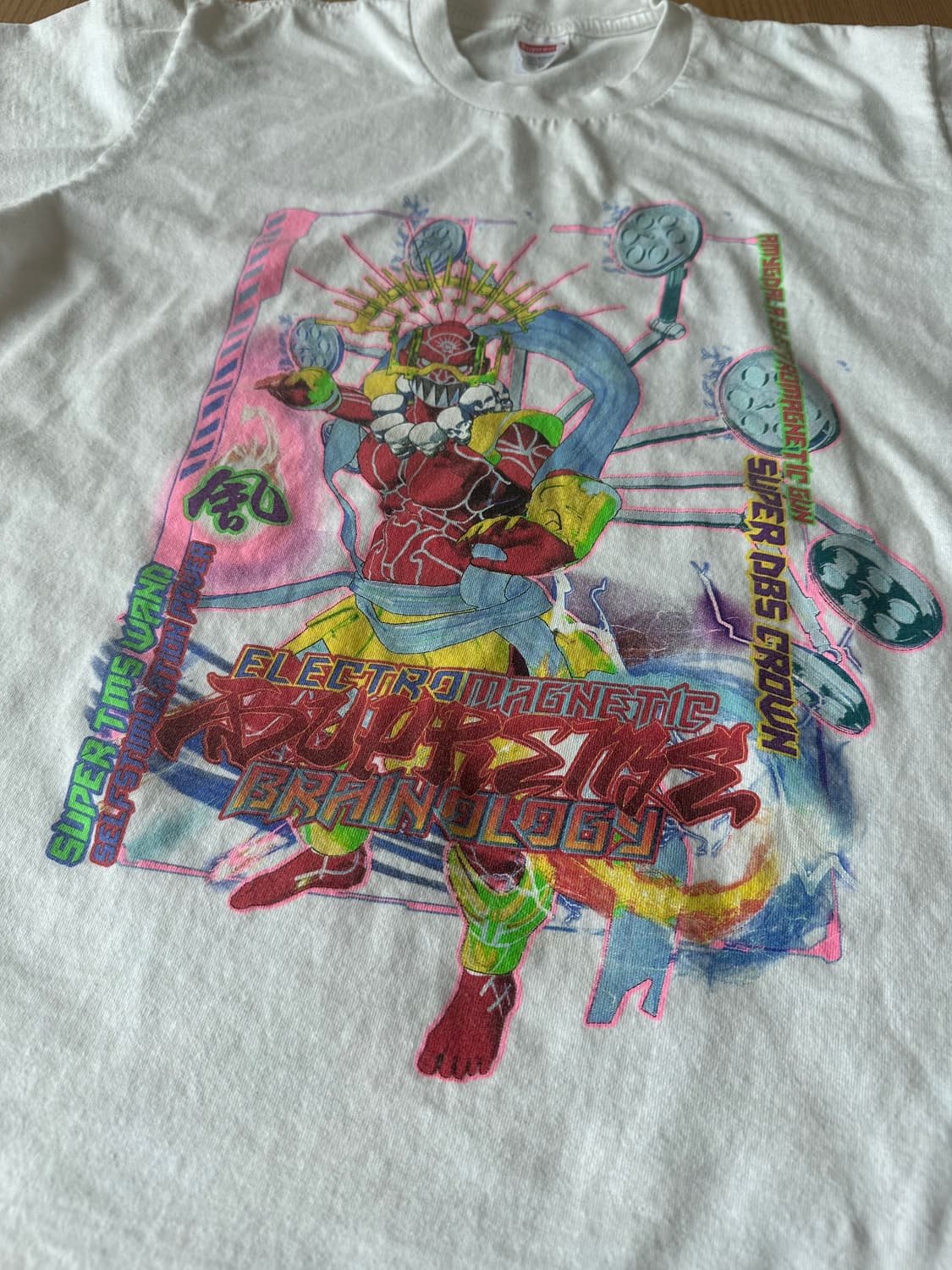 Supreme Electromagnetic T-Shirt White 상품이미지4