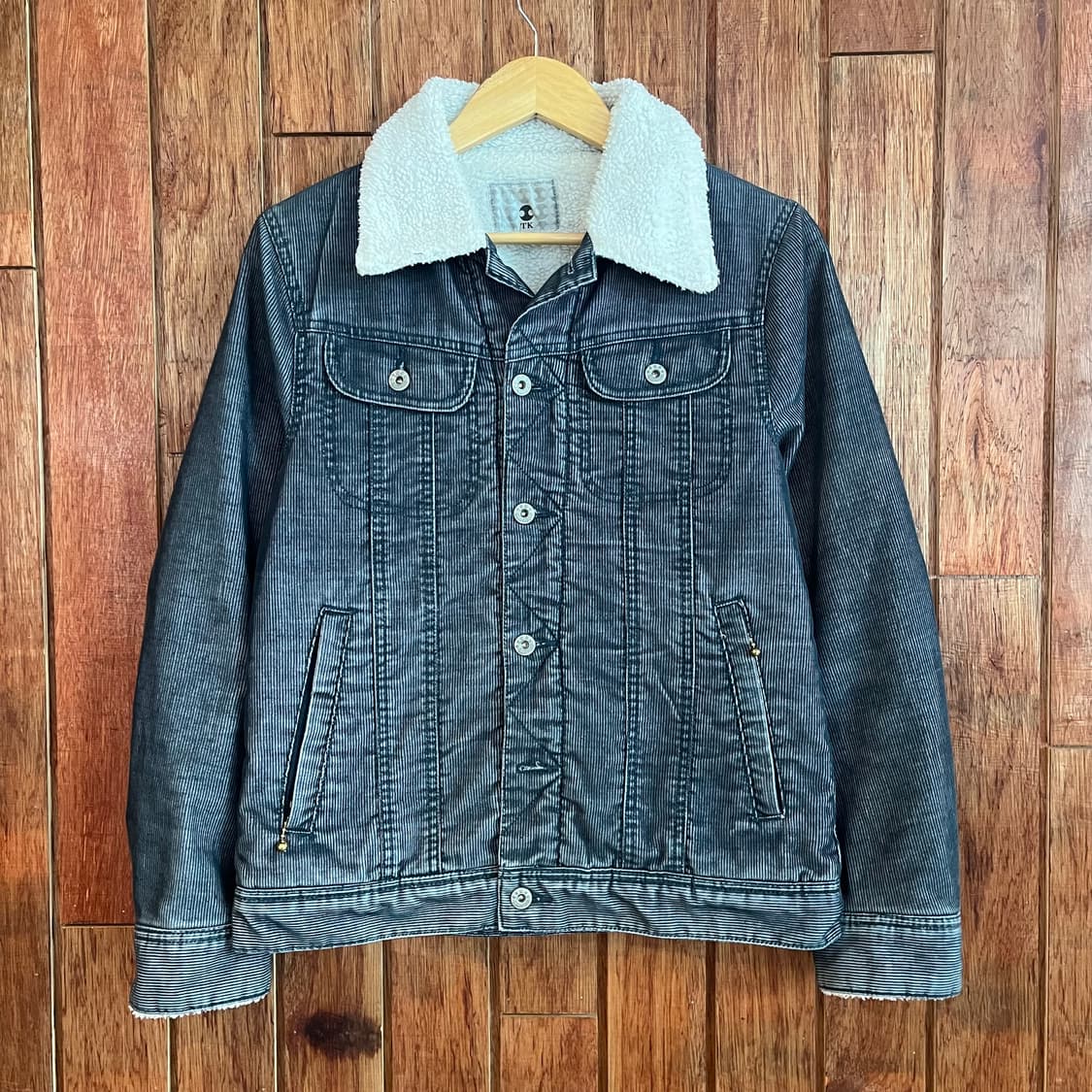 타케오 키쿠치 골덴 쉐르파 자켓 상품이미지1