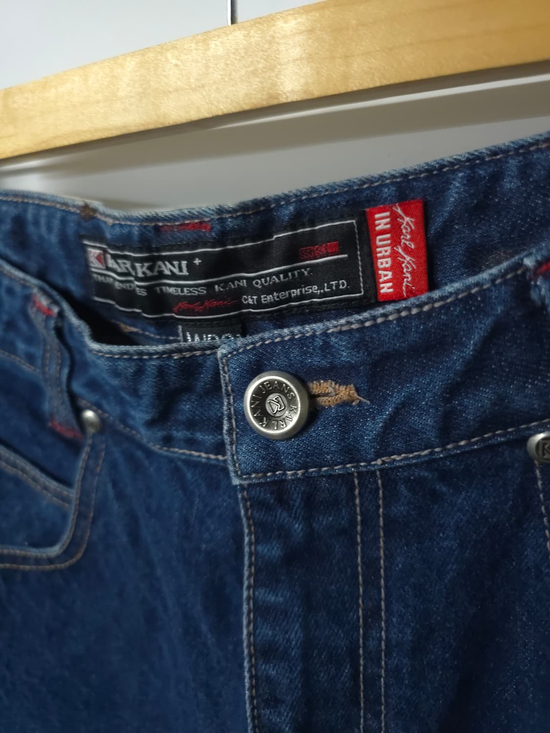 칼카니(Karl Kani) Y2K 데님팬츠(여성28) 상품이미지4