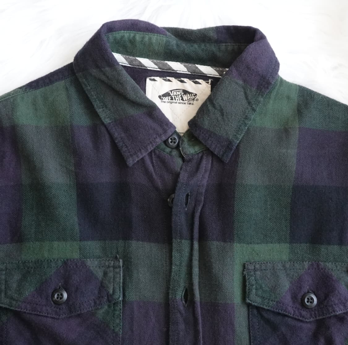 반스 블랙워치 체크 셔츠 1978 상품이미지3