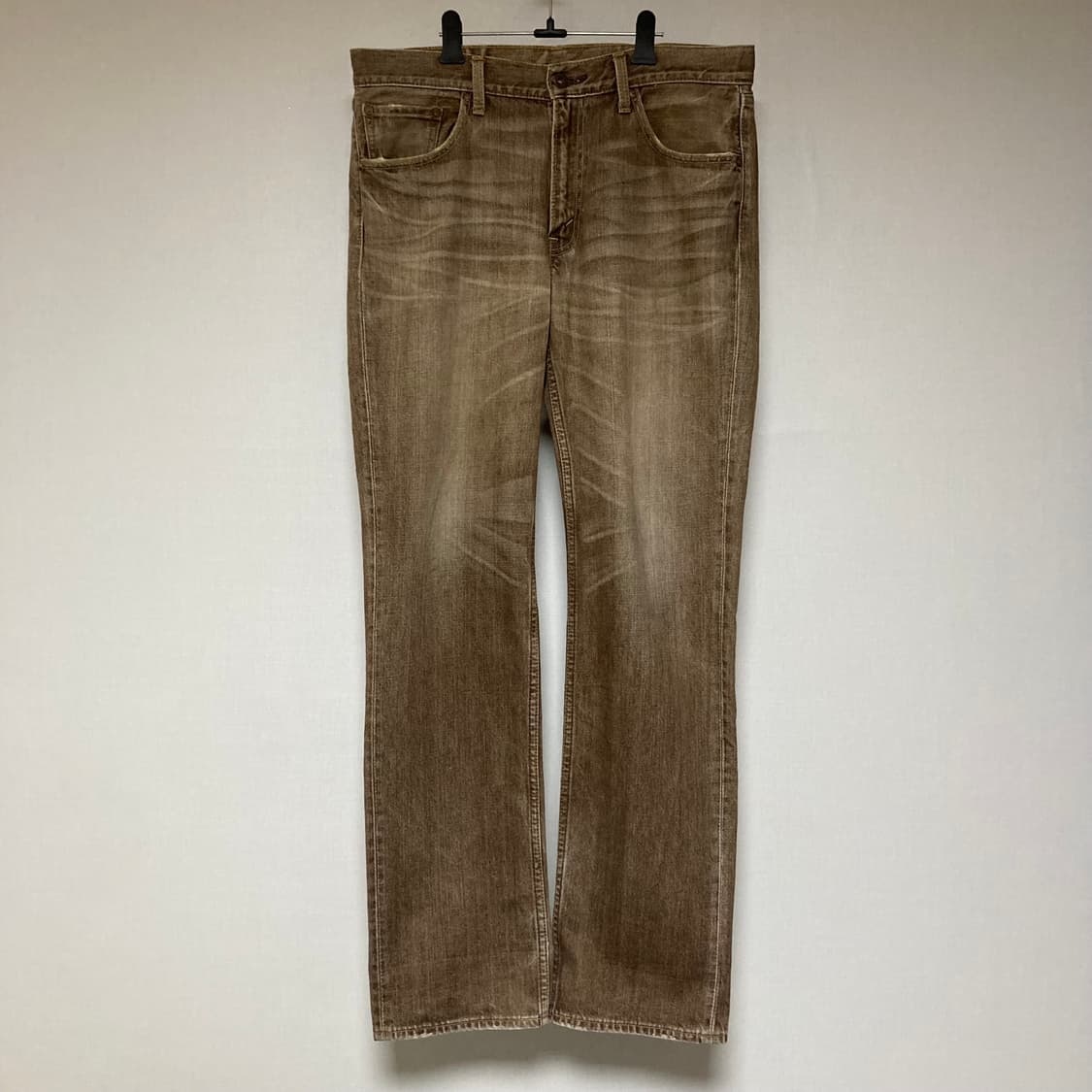 (00‘s) 리바이스 502 레드브라운 워싱 데님 청바지 상품이미지1