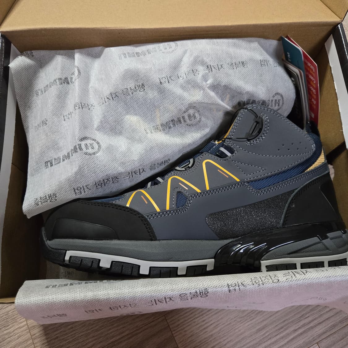 새상품)힘맨 HM-606D 다이얼 안전화 265mm 상품이미지2