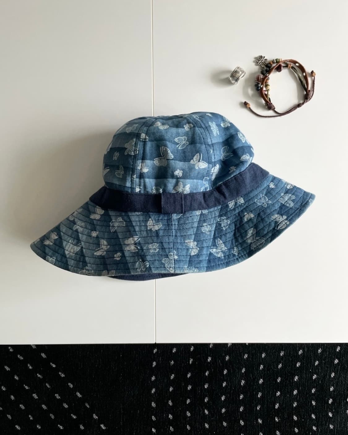 indigo bucket hat 상품이미지1