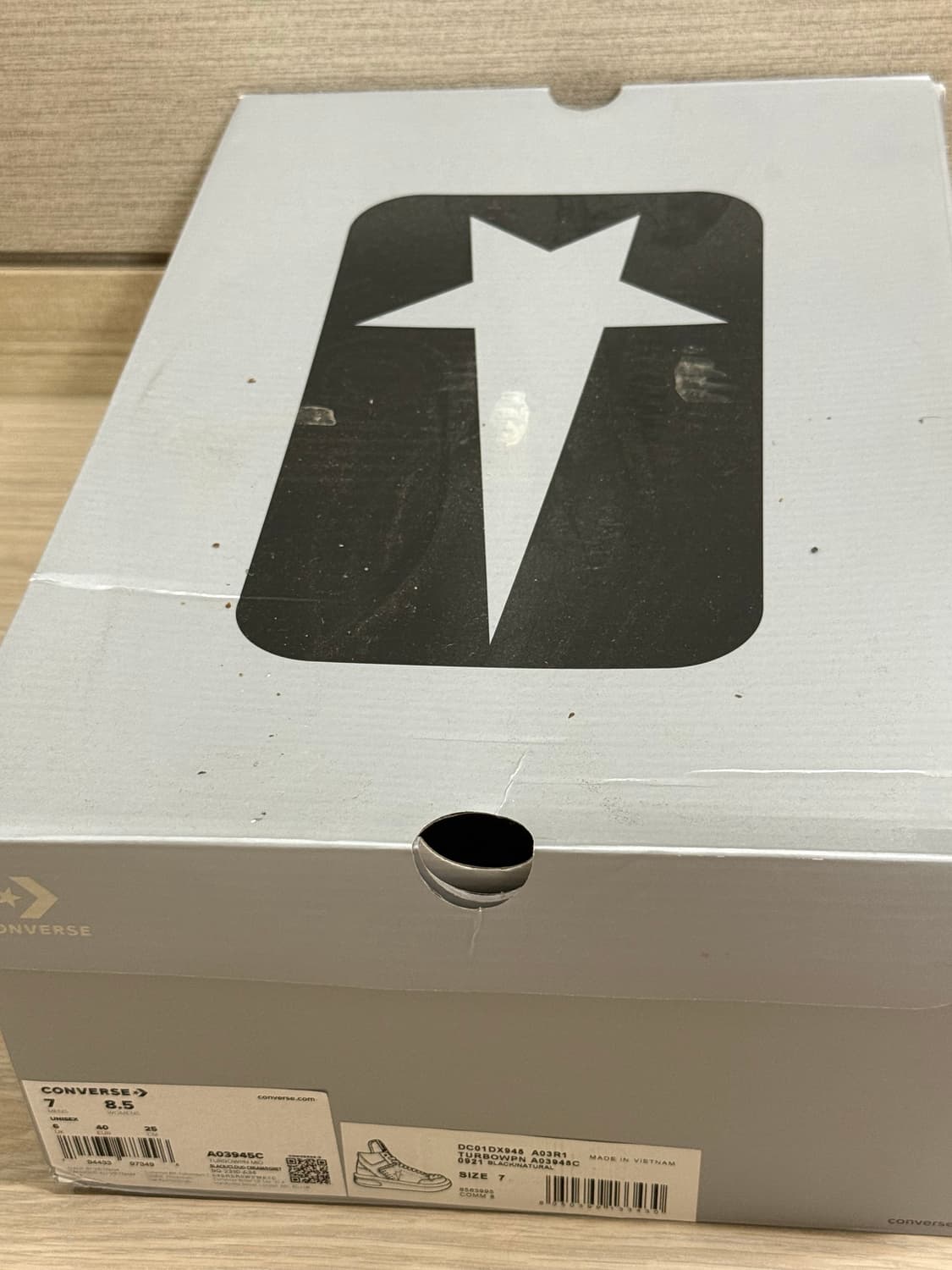 릭오웬스 터보웨폰 250 us7 45만원 상품이미지9