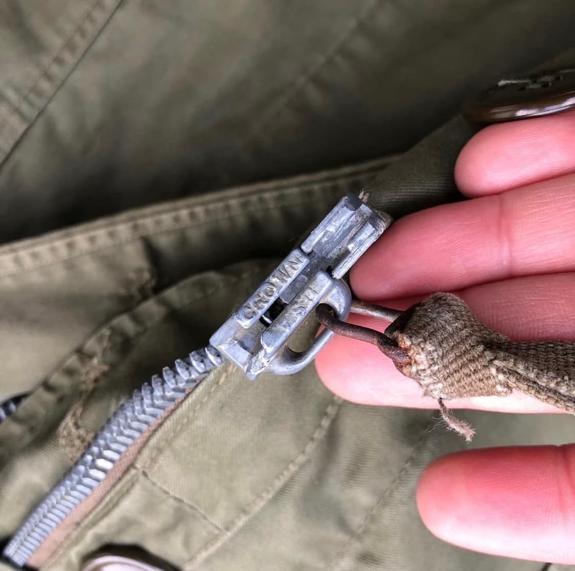 밀리터리 빈티지 M-47 장진호 파카 100사이즈 상품이미지7