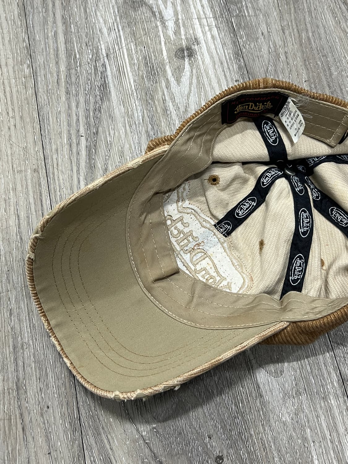 Von Dutch 본더치 코듀로이 볼캡 상품이미지8