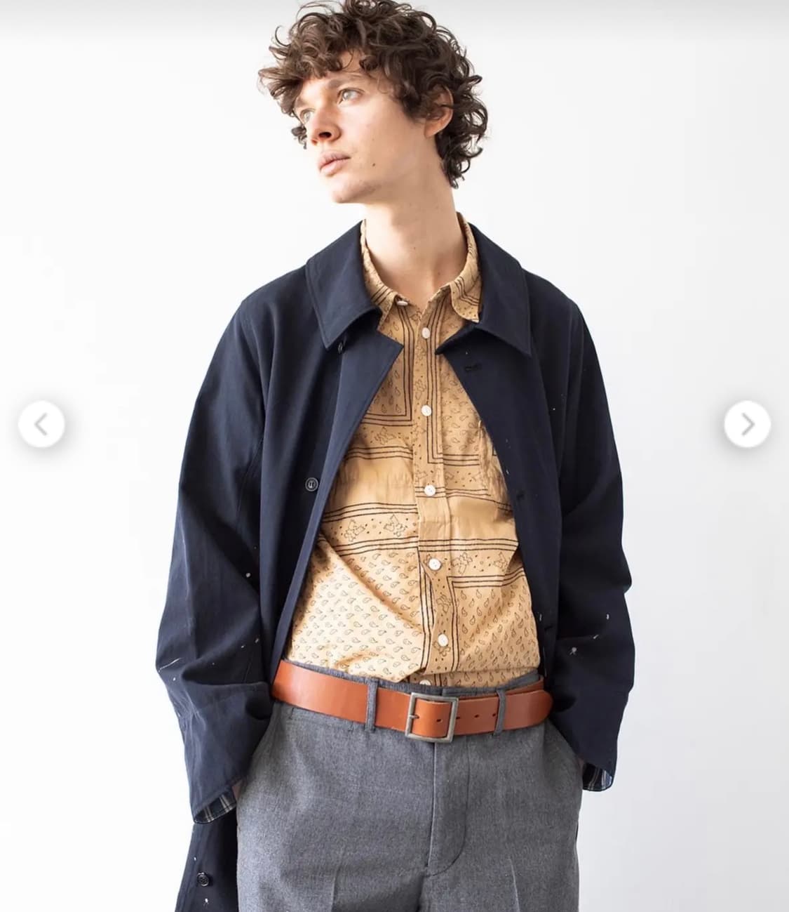 비즈빔 20AW 그리즈 몽키코트 (3) navy 상품이미지9