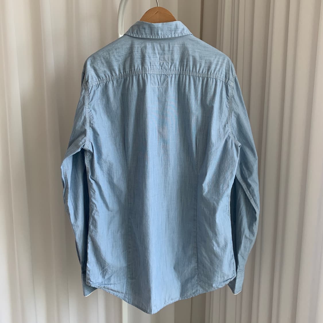 빈폴진스 BEANPOLE JEANS 빈티지 연청 셔츠 상품이미지4
