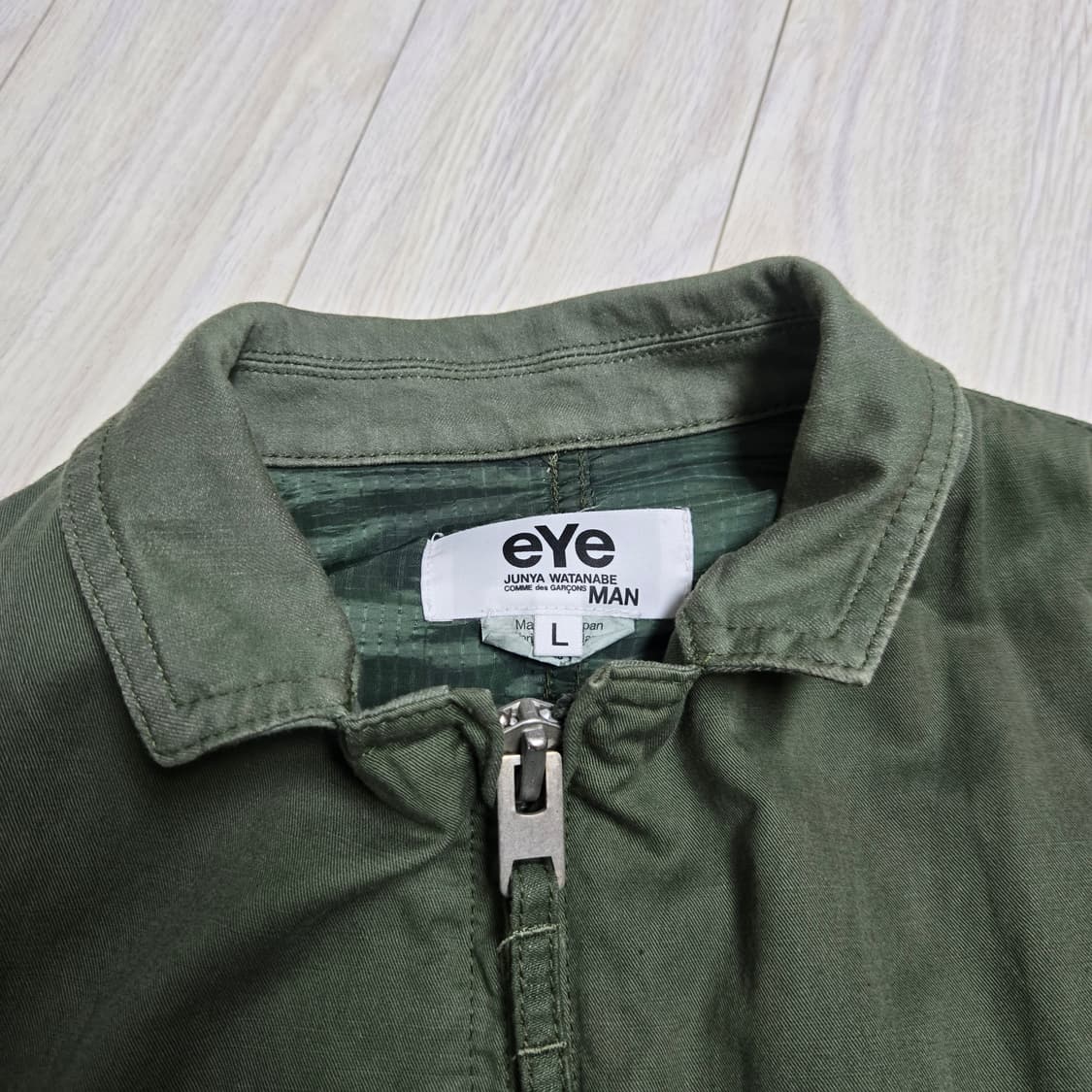 꼼데가르송 준야와타나베 카키 멀티포켓 자켓 상품이미지2