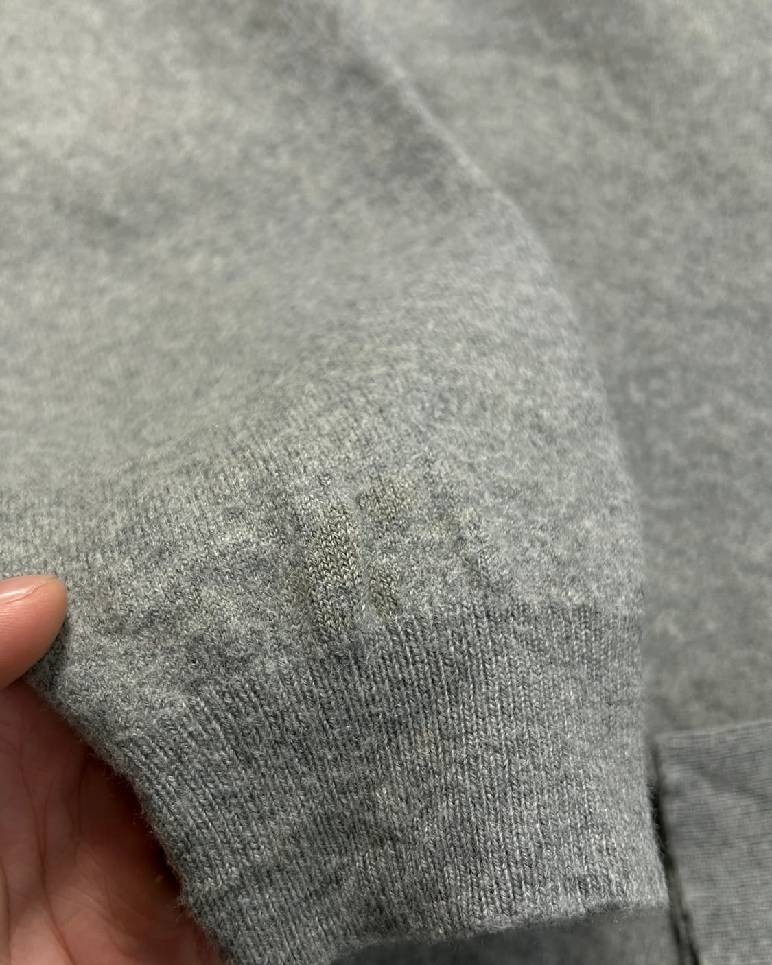 브룩스 브라더스 메리노 울 그레이 니트  상품이미지5