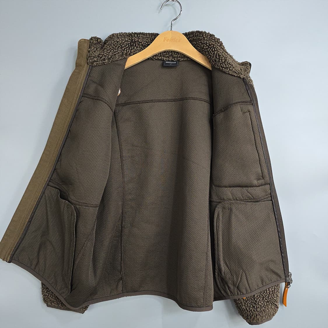 마모트(Marmot) 쉐르파 플리스 집업 자켓 브라운 90 상품이미지5