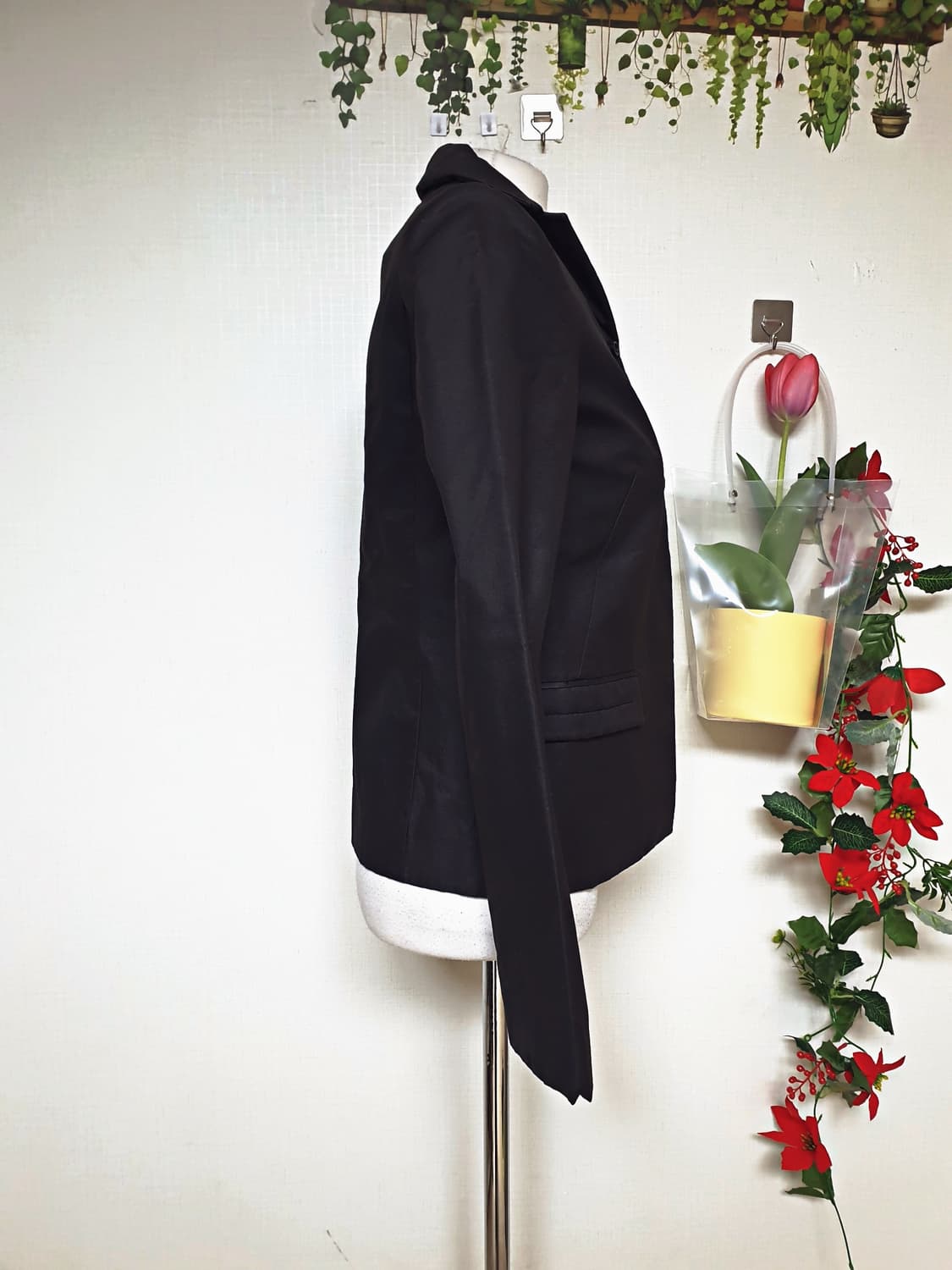 오즈세컨 힘있는 나일론자켓 55 광택블랙 상품이미지7