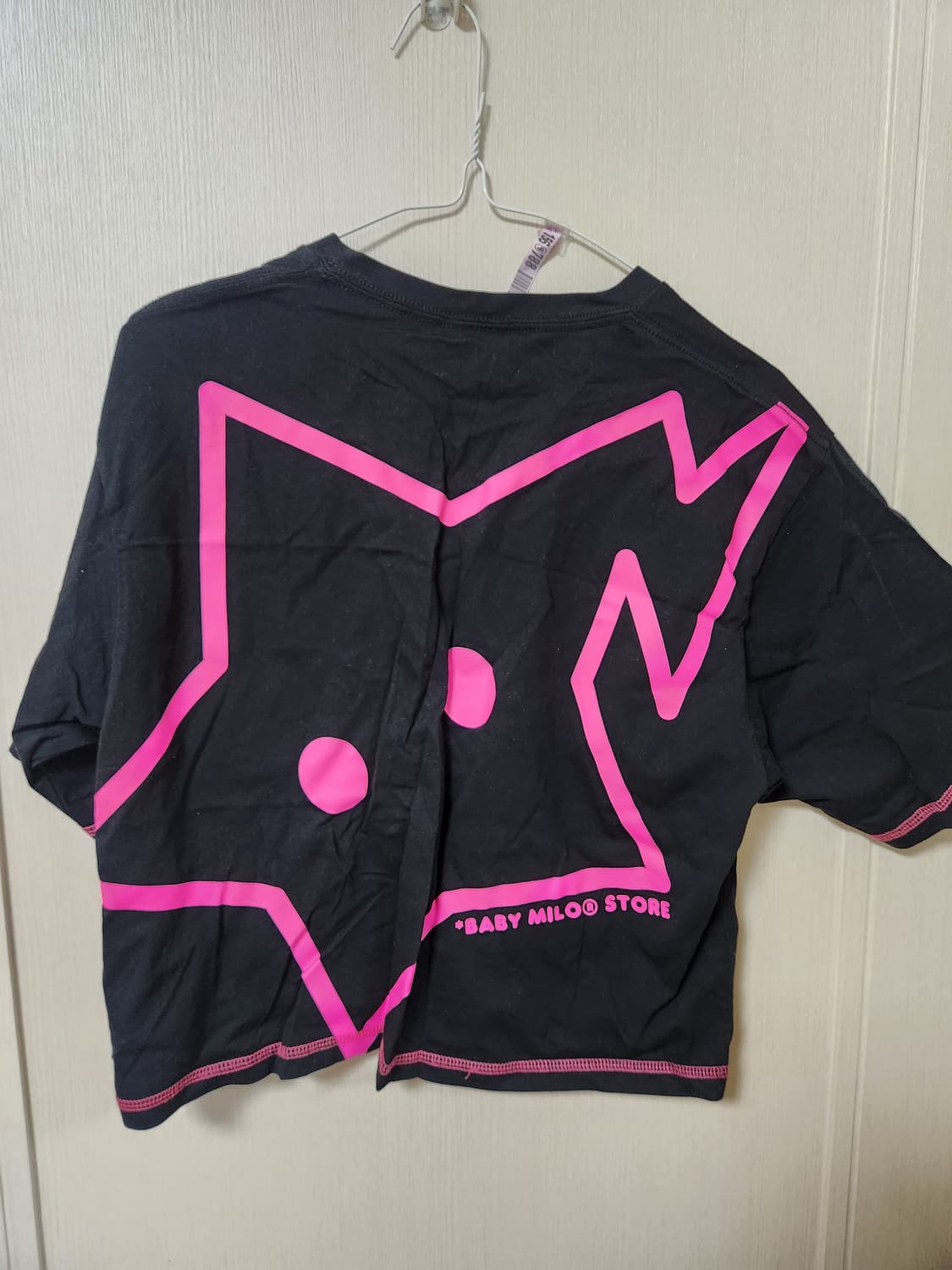 베이프 베이비 마일로 크롭 반팔 상품이미지2