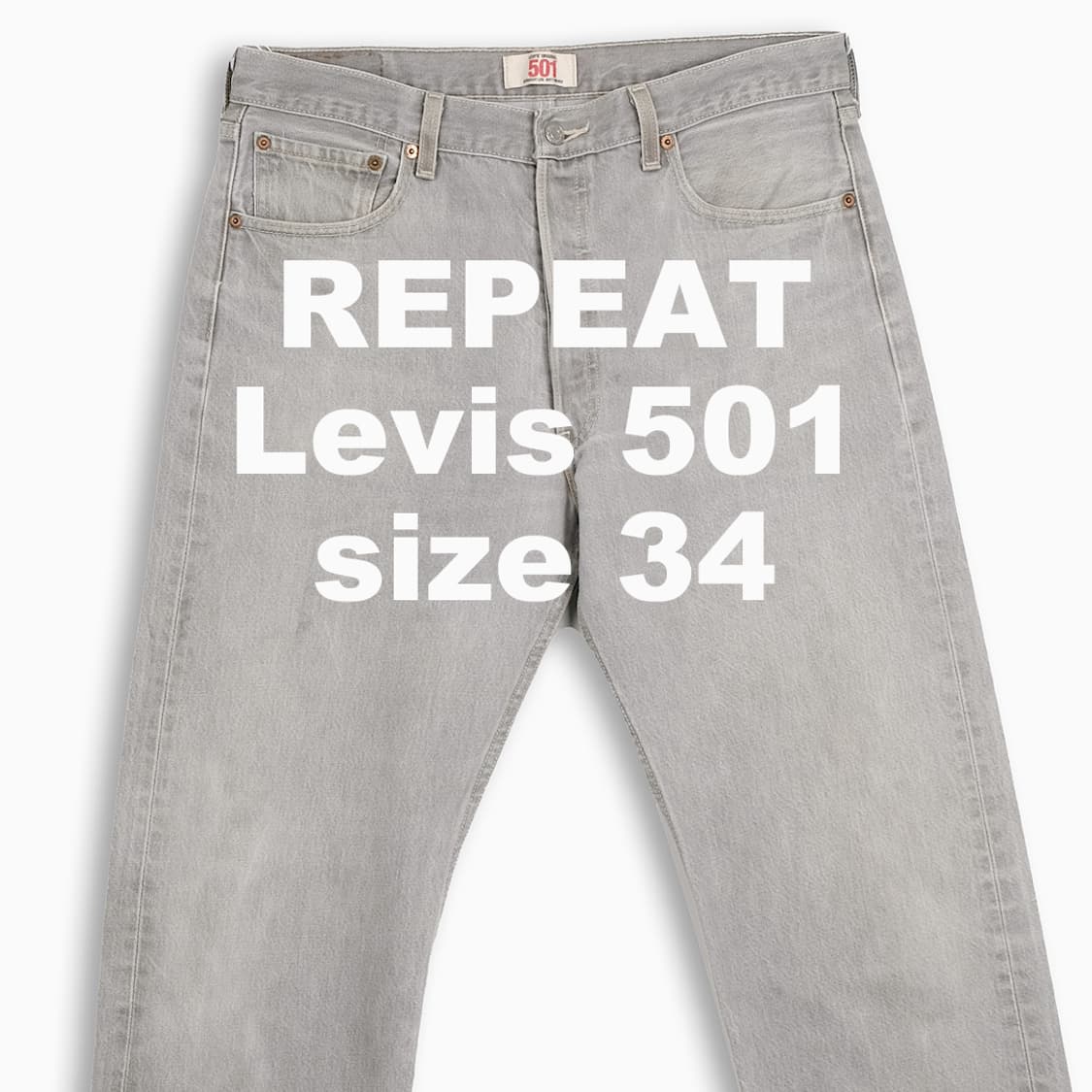 빈티지 리바이스 501 34 인치 LV50134571 상품이미지1