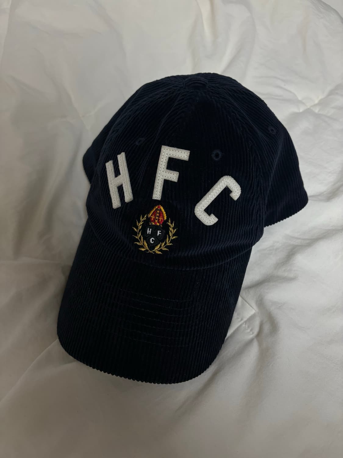 헤리티지플로스 HFC 코듀로이 네이비 볼캡 상품이미지2