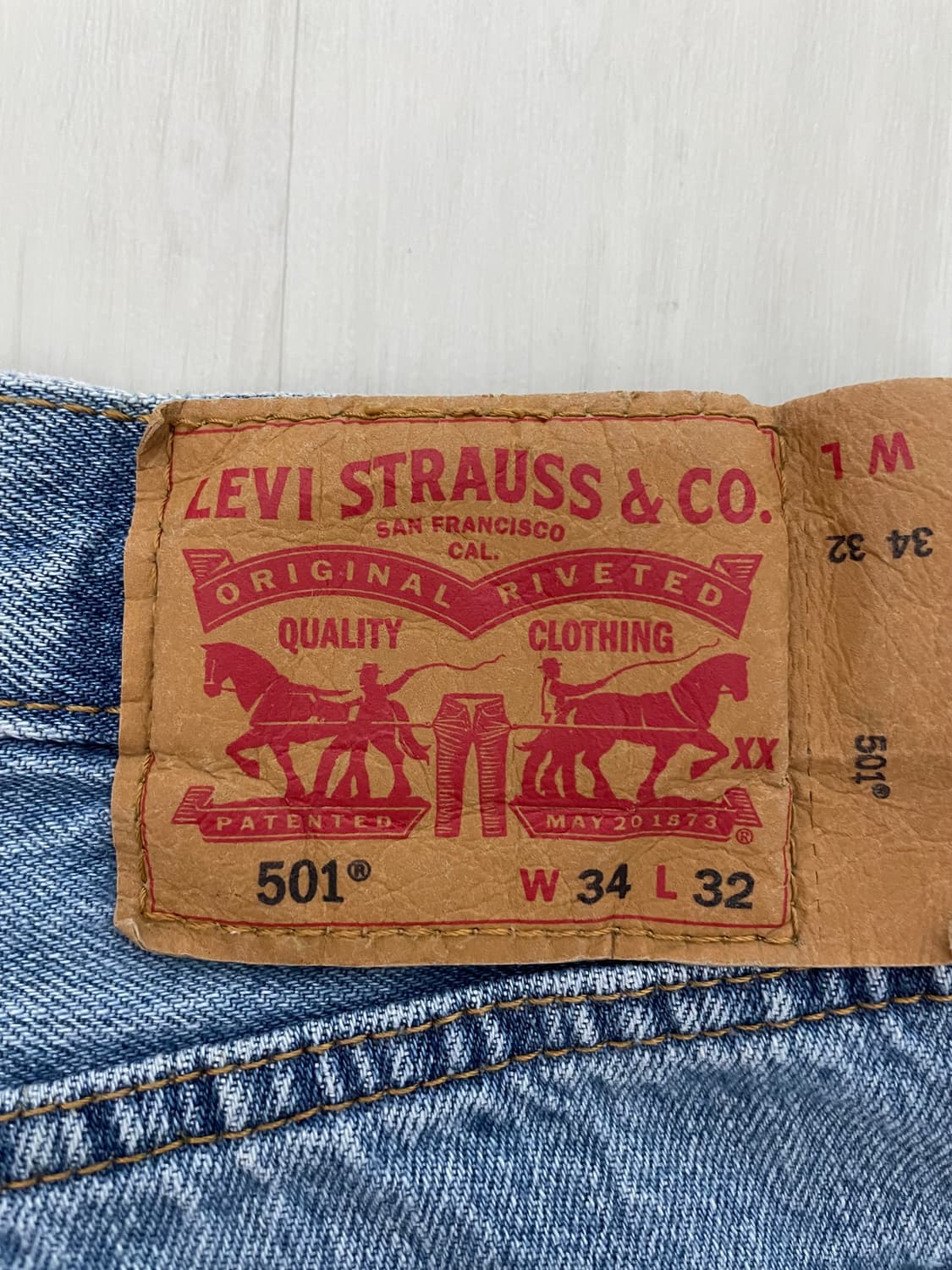 리바이스 501 34X32 상품이미지3