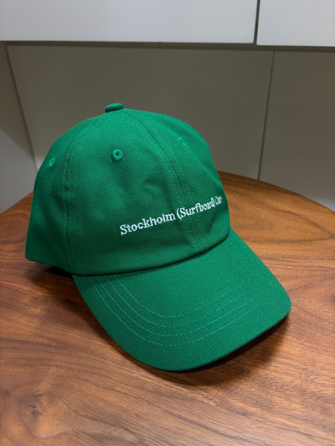 스톡홀롬 서프보드 클럽 볼캡 그린  상품이미지1