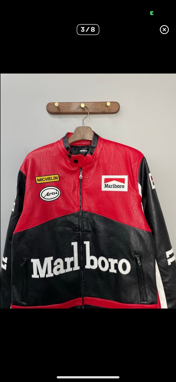 말보로 바이크 가죽자켓 A3348 상품이미지3