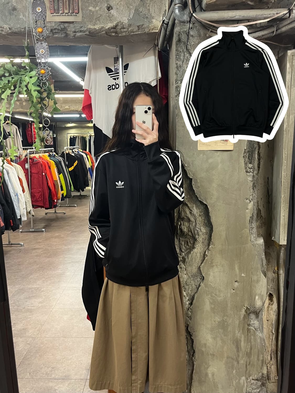 아디다스 베켄바우어 투웨이 져지 블랙 L  #csz1758 상품이미지1