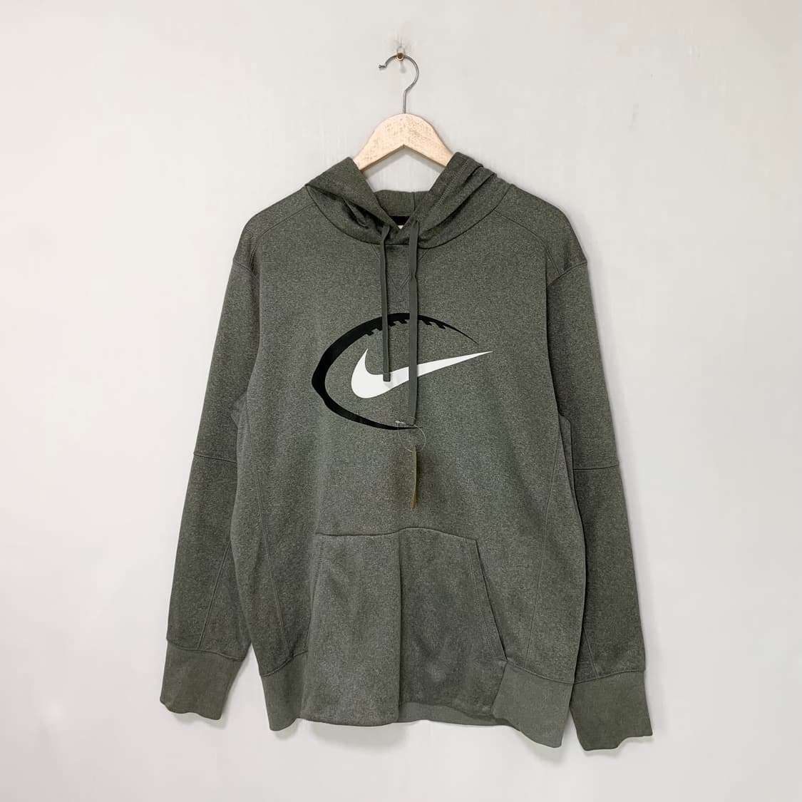 나이키 베이직 빅로고 후드티 그레이 빈티지 남성 M 남녀공용 상품이미지1