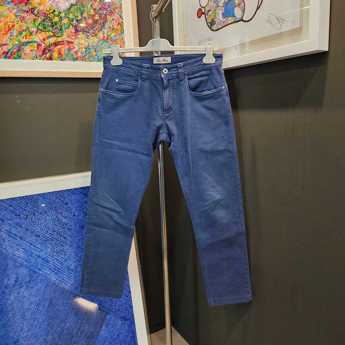 로로피아나 코튼 면 팬츠 상품이미지1