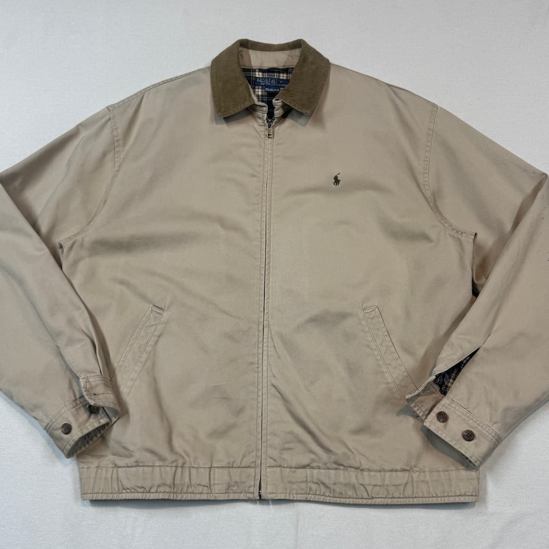 M) 폴로 랄프로렌 코듀로이 카라 해링턴 베이포트 자켓 상품이미지2