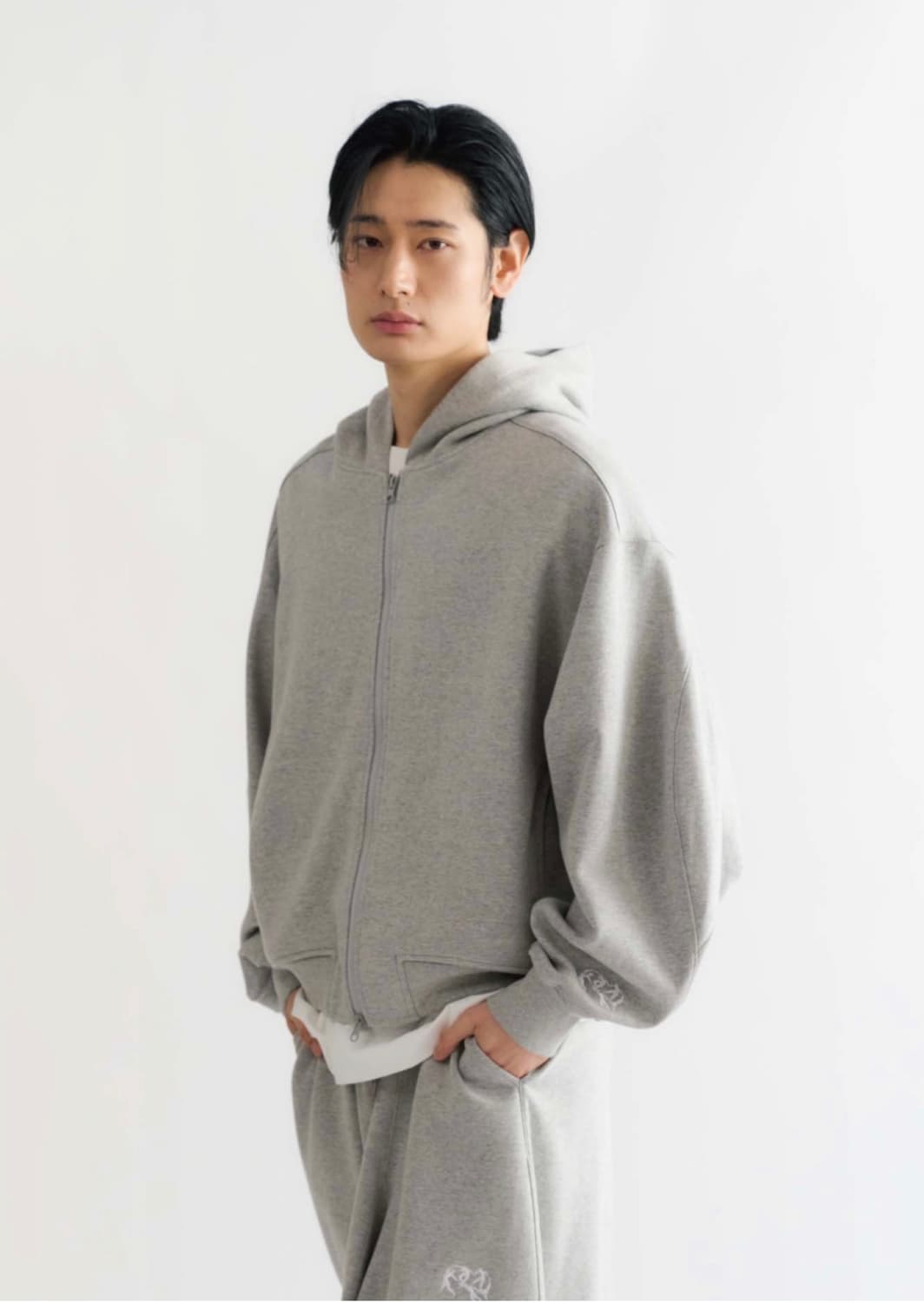 화합 HWAHOP 스웻 셋업 - 그레이 상품이미지3