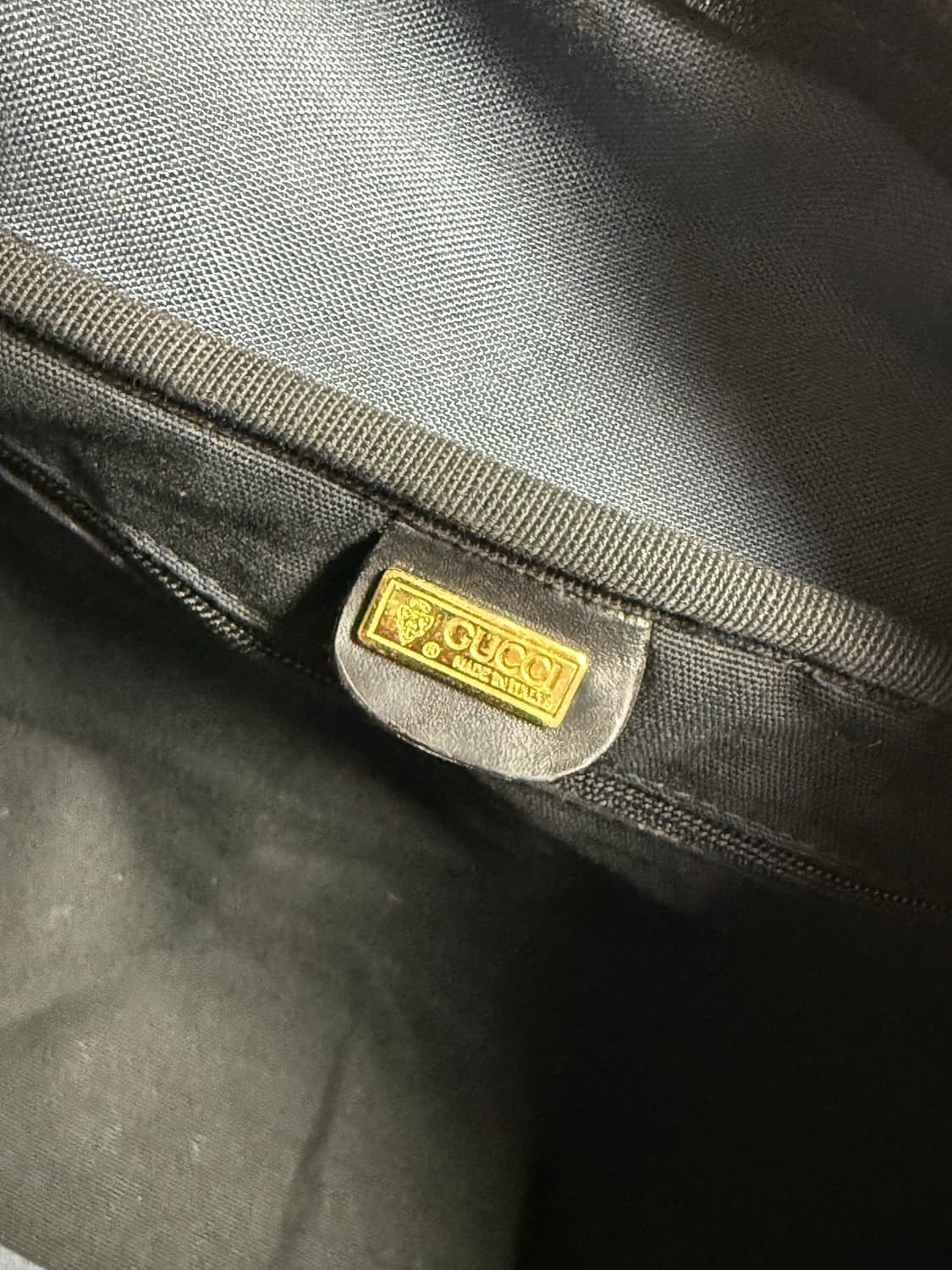 구찌 가죽 여행용 초대형 보스턴백 블랙 상품이미지4