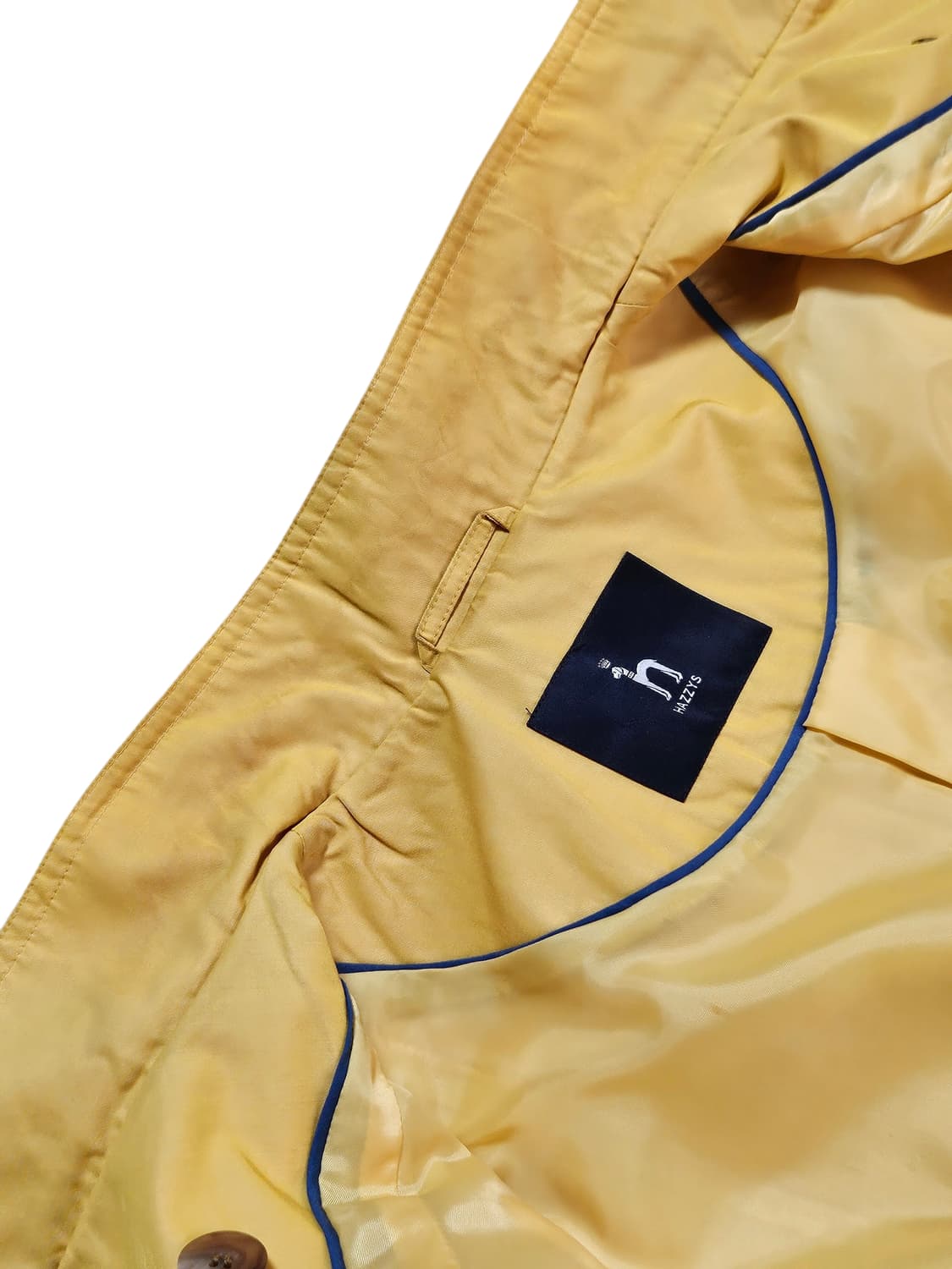 봄추천 | 헤지스 레이디스 옐로우 하프 트렌치코트 55 | 고급라인 상품이미지10