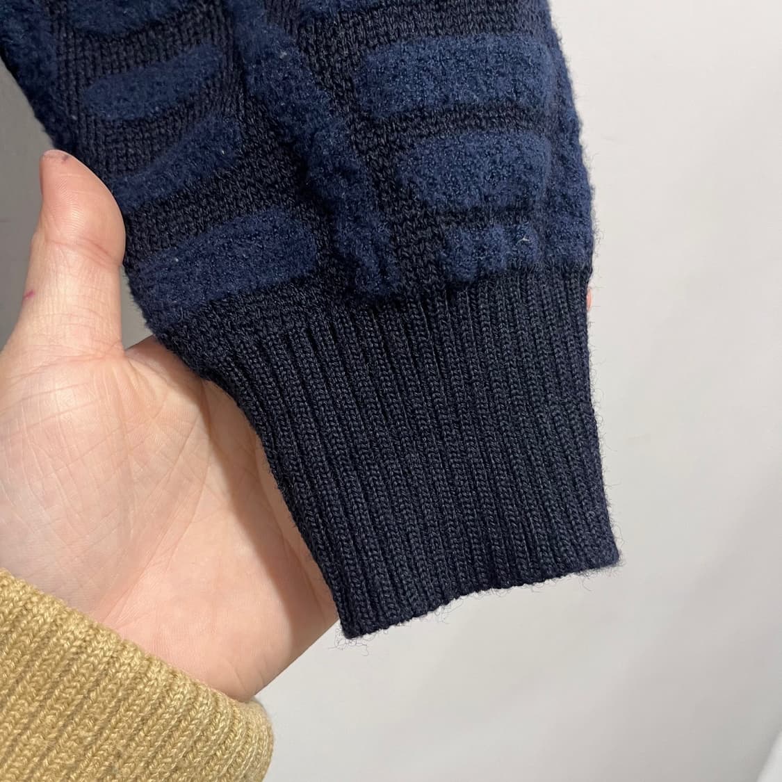 케이블 패턴 니트 상품이미지8