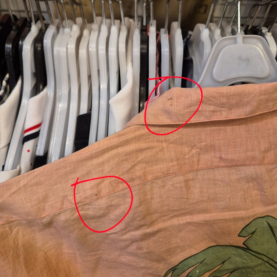 (L~XL)USA 하와이안 린넨 반팔셔츠  상품이미지7
