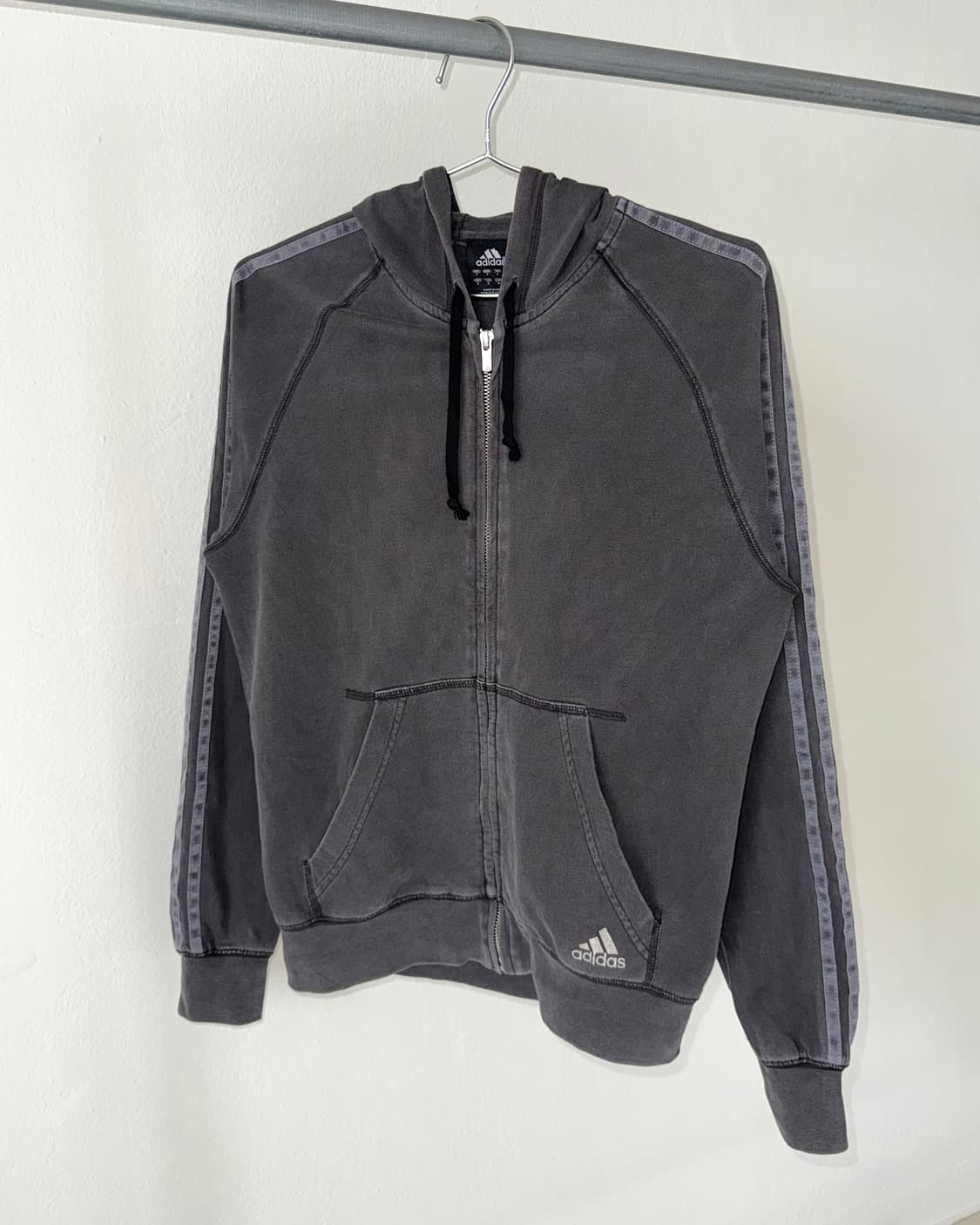 Adidas 피그먼트 워싱 후드집업 상품이미지4
