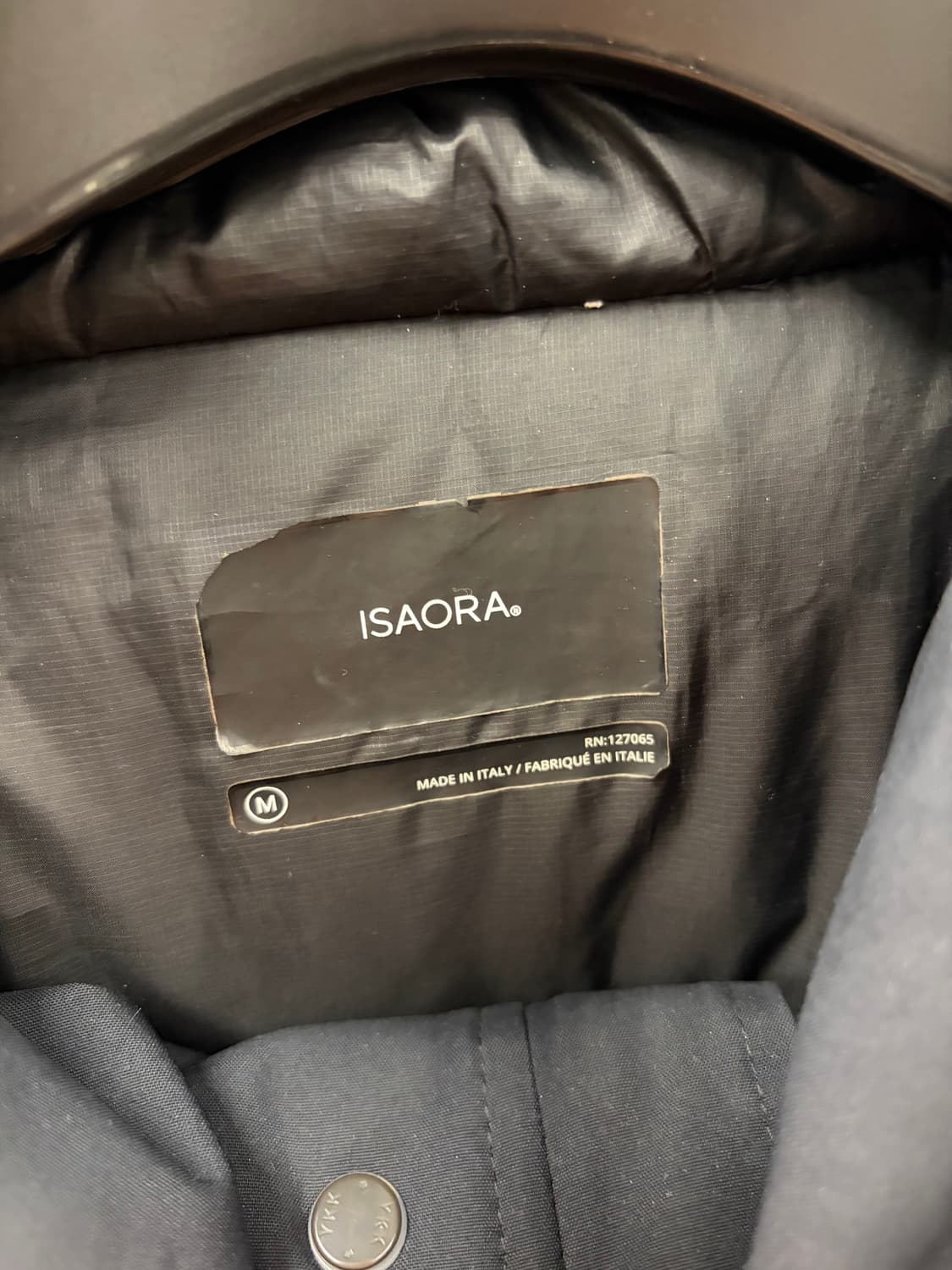 Isaora 네이비 롱패딩 M 상품이미지4