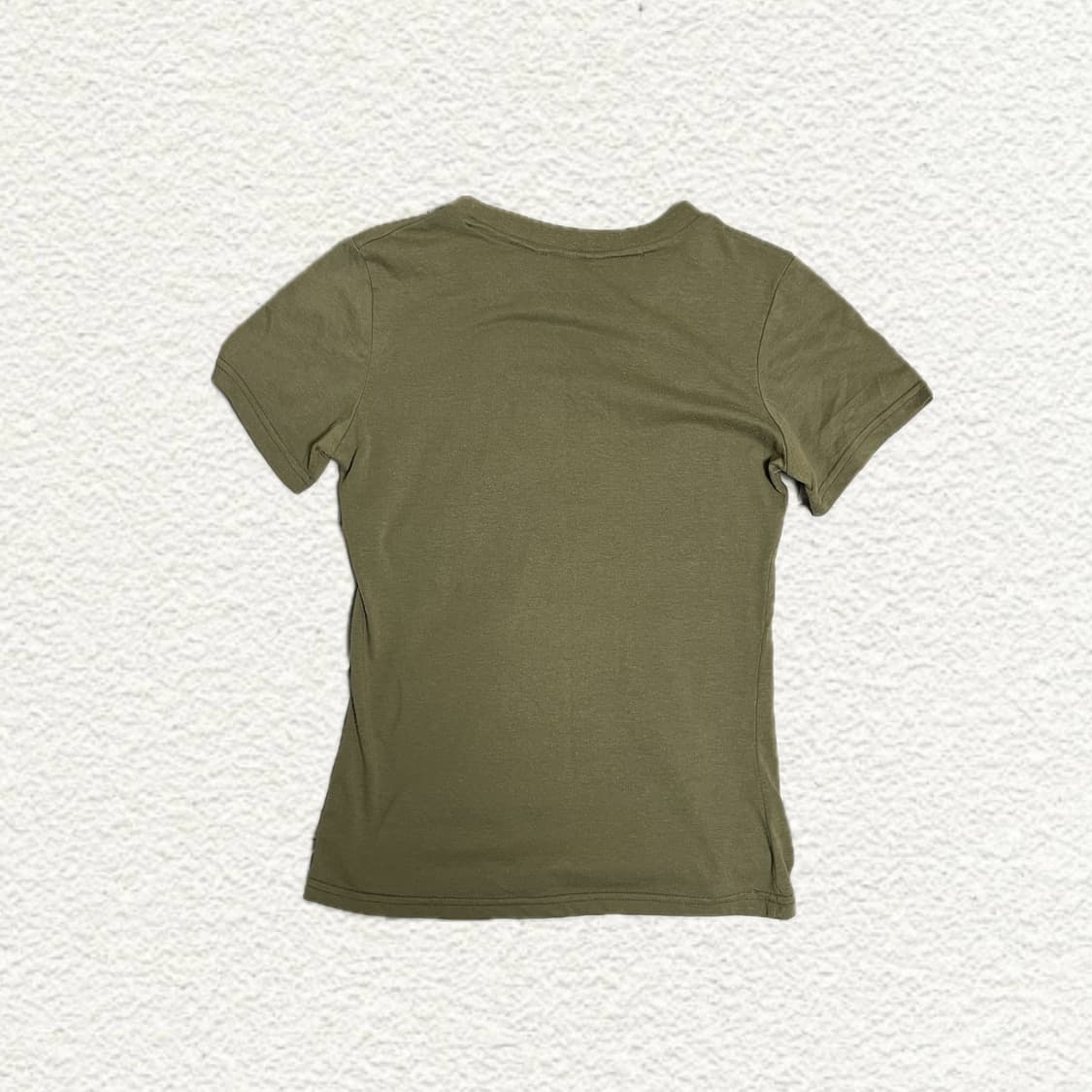 Abercrombie & Fitch 카키색 꽃무늬 티셔츠 S 상품이미지2