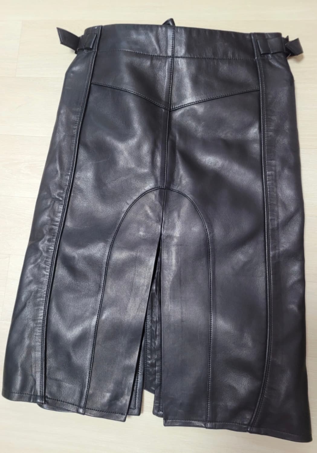 WE11DONE 가죽스커트 최상 상품이미지2